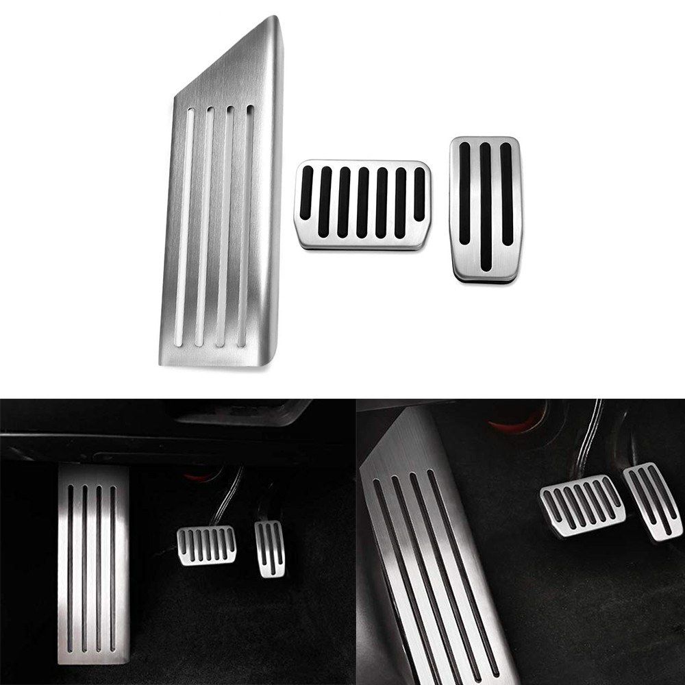 Anti-slip Brake   Accelerator   Foot Rest Pedal Pads Set
