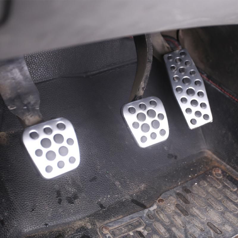 Aluminum Pedals Manual Clutch Throttle Brakes Foot Pedal for Chevrolet Chevy classic Cruze AT MT Modified Accessories