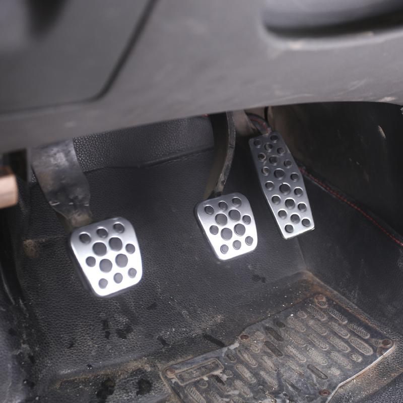 Aluminum Pedals Manual Clutch Throttle Brakes Foot Pedal for Chevrolet Chevy classic Cruze AT MT Modified Accessories