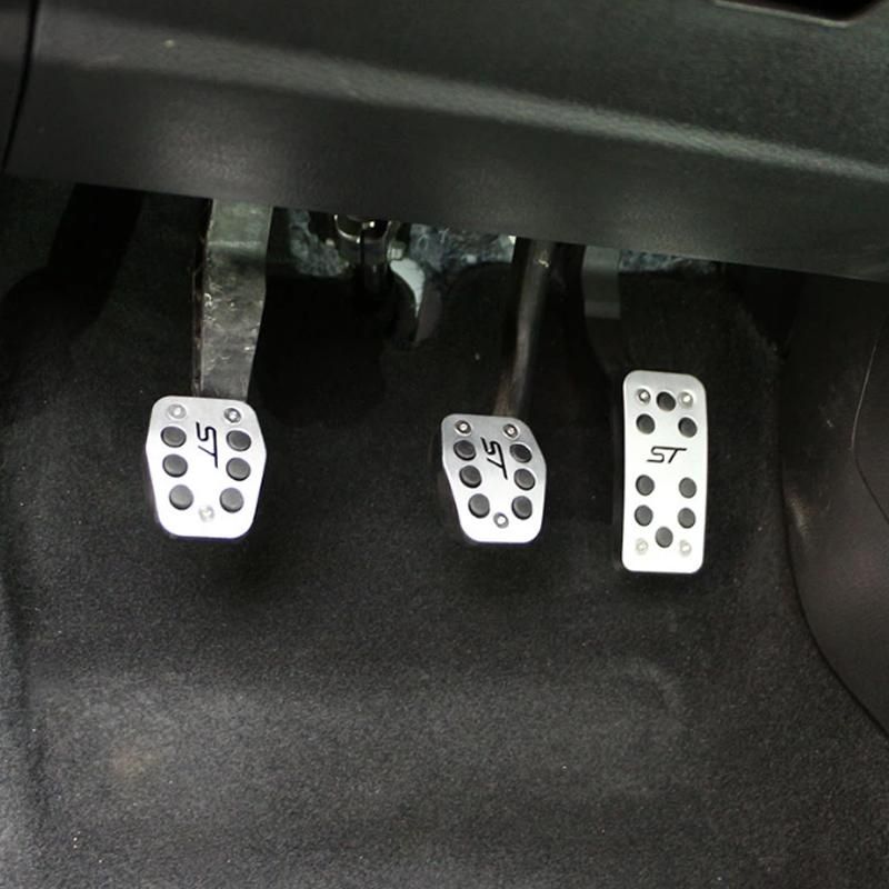 My Good Car Aluminum Alloy Car Inner Accelerator Pedal Gas Pedal for Ford Focus 2 MK2 3 4 MK3 MK4 Kuga Esa Cape ST 2005-2017