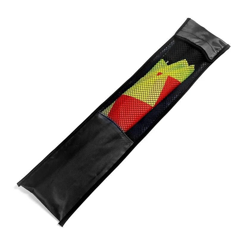 1Pair(2Pcs) Sport Football Referee Flag Soccer Judge Sideline Fair Play Use Sports Match Football