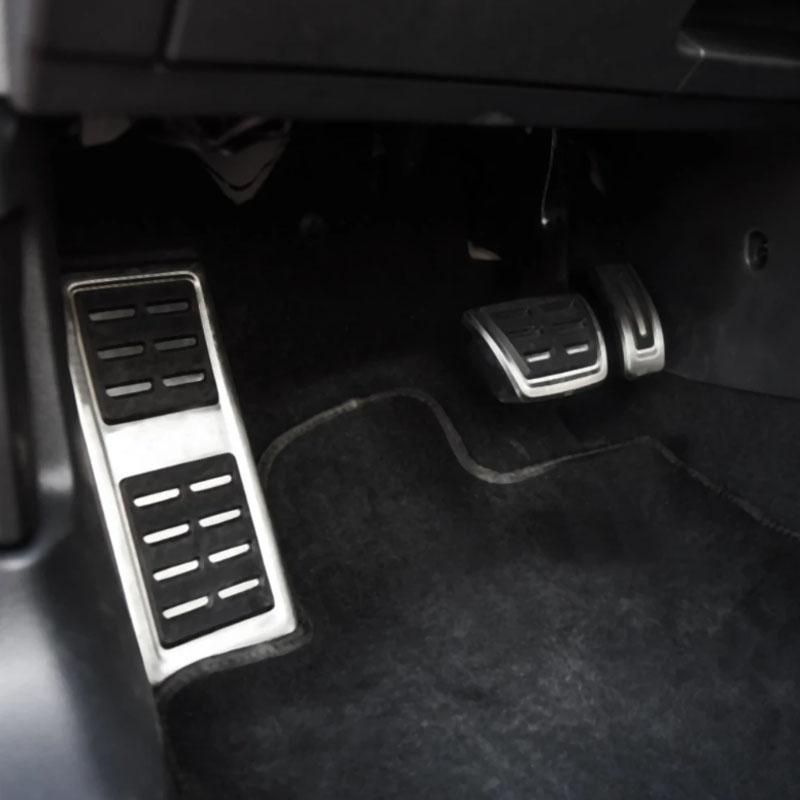 my good car LHD Car Pedal Cover for Audi A1 2012 - 2022 Stainless Steel Auto Car Pedals Gas Brake Pedale Protection Pads Cover