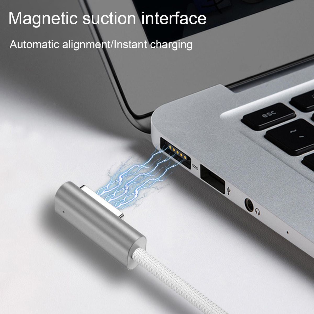 Notebook Data Cable Type-C Female to Magsafe2 Notebook Charging Cord
