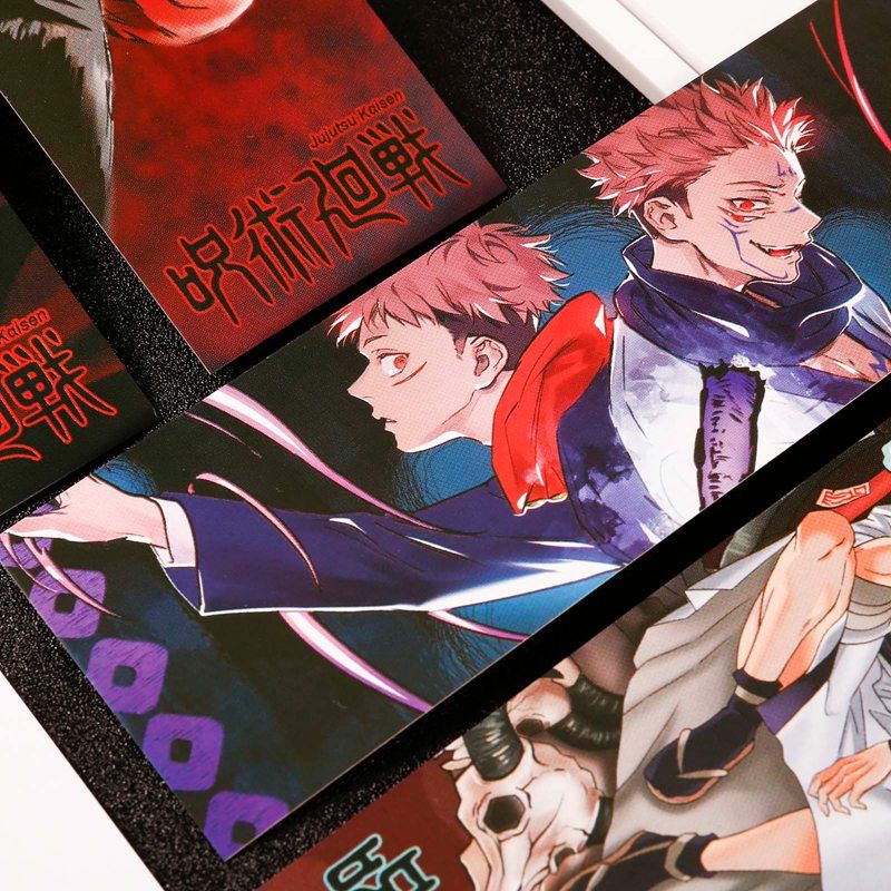 10 Pcs/lot Anime Demon Slayer Magan Jujutsu Kaisen Paper