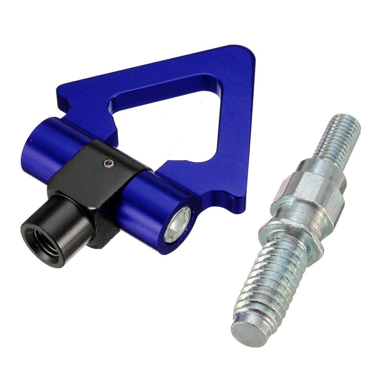 European Type Aluminum Alloy Trailer Hook Use Models E30 / E36 / E46 / E90 / E92 / F30 Blue Blue