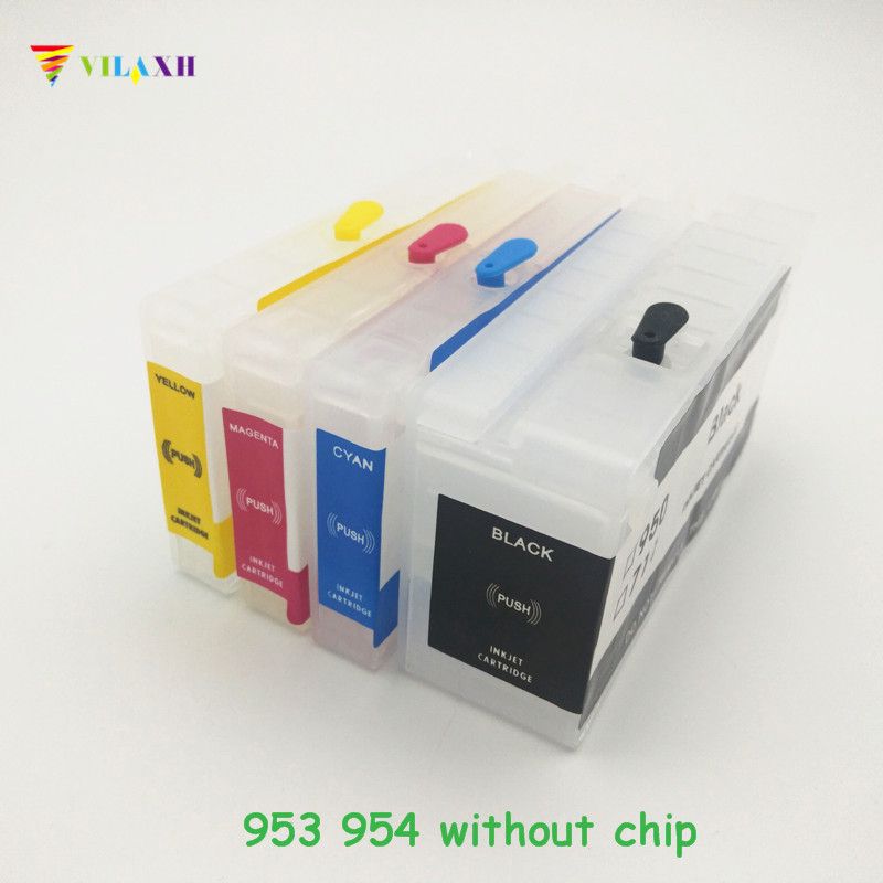 Vilaxh Empty Refillable For Hp953 953 Xl Cartridge
