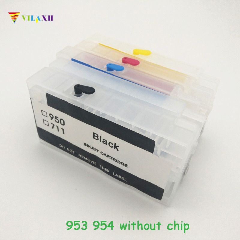 Vilaxh Empty Refillable For Hp953 953 Xl Cartridge
