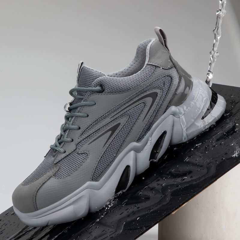 Steel Toe Work Shoes Sneakers Men Casual Protective Shoes