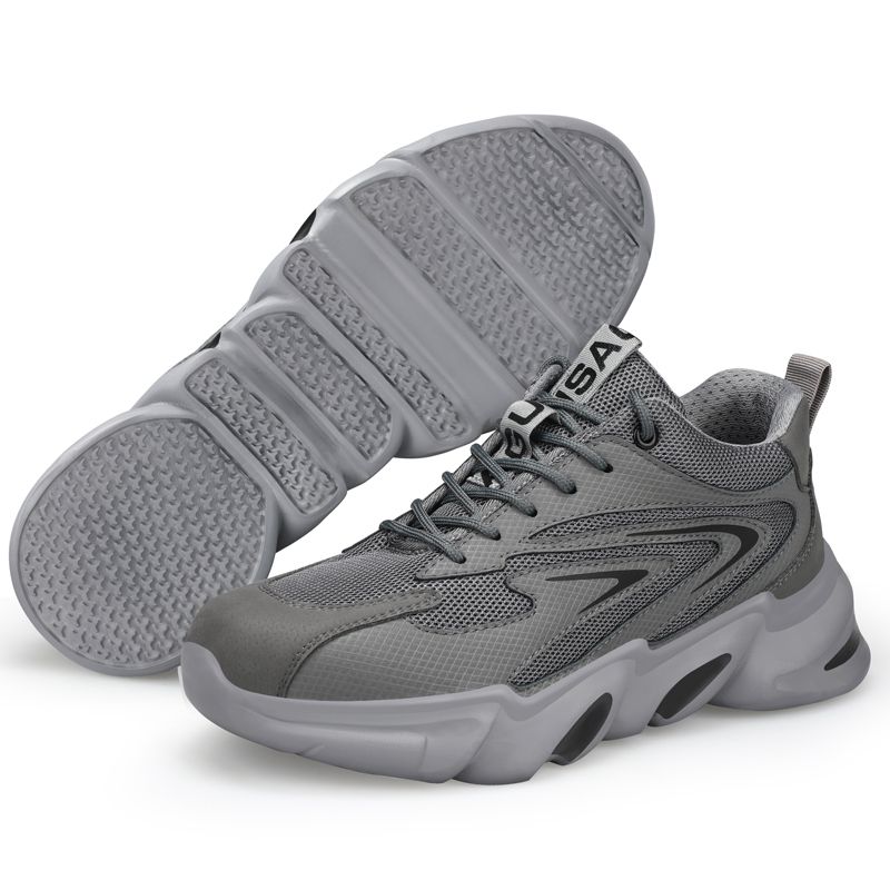 Steel Toe Work Shoes Sneakers Men Casual Protective Shoes