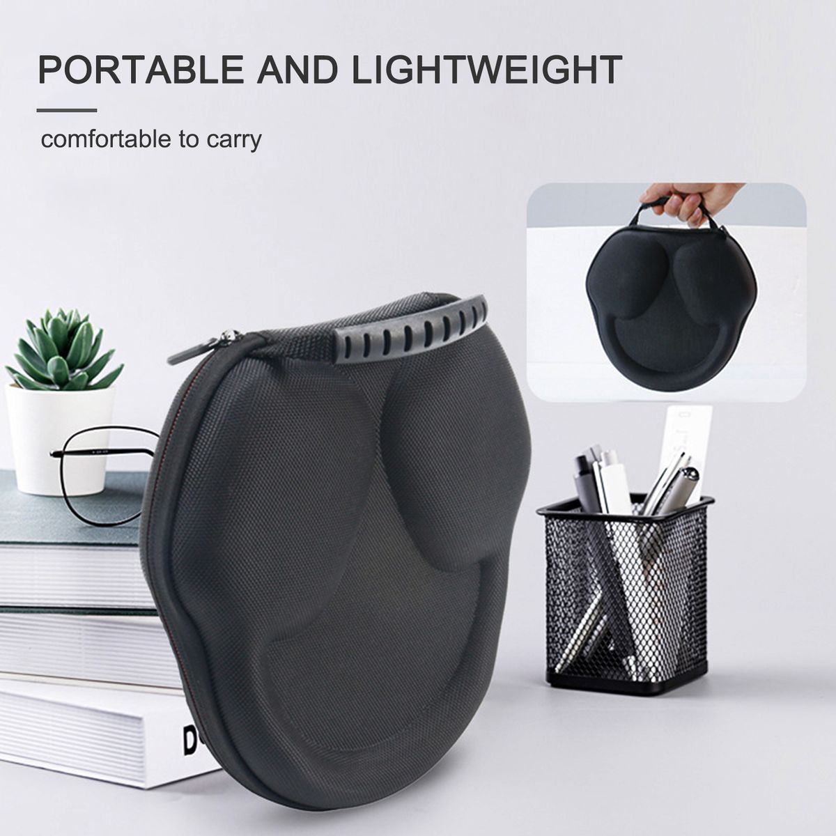 Earphone Storage Case Waterproof Portable Headphone Carrying