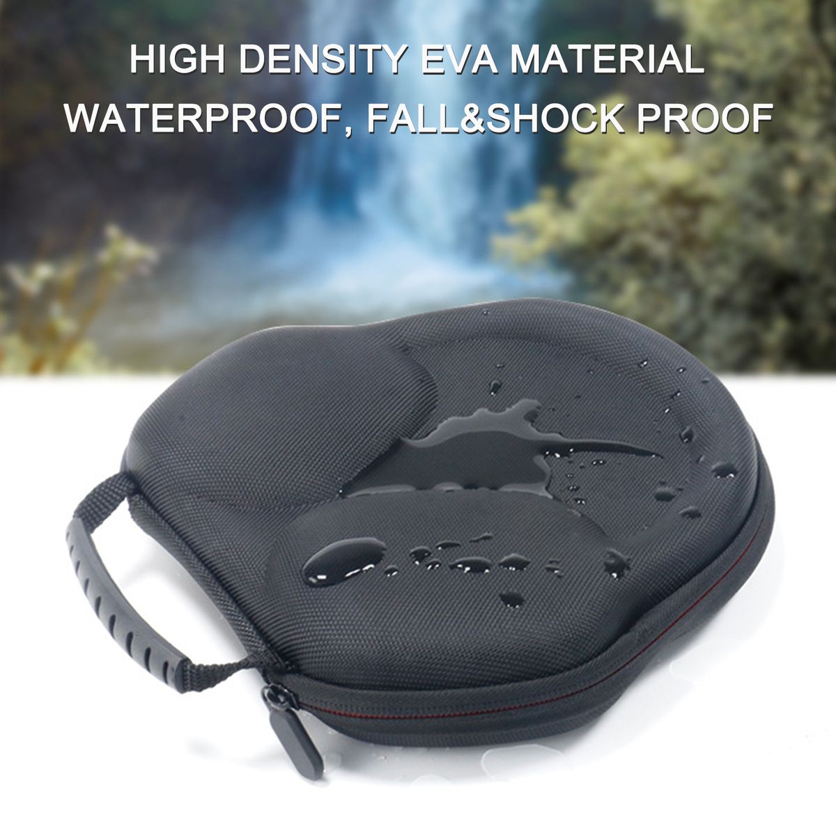 Earphone Storage Case Waterproof Portable Headphone Carrying