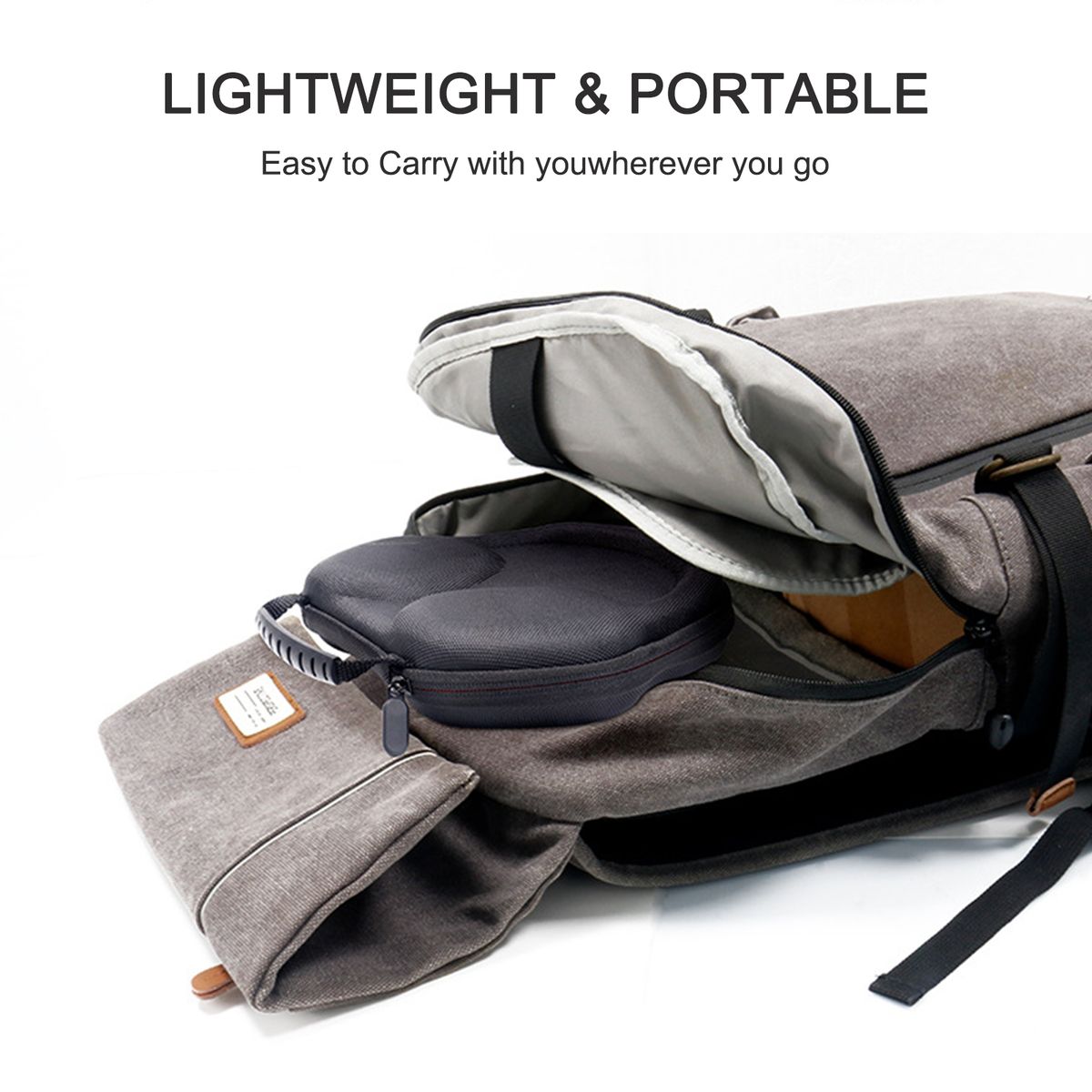 Earphone Storage Case Waterproof Portable Headphone Carrying