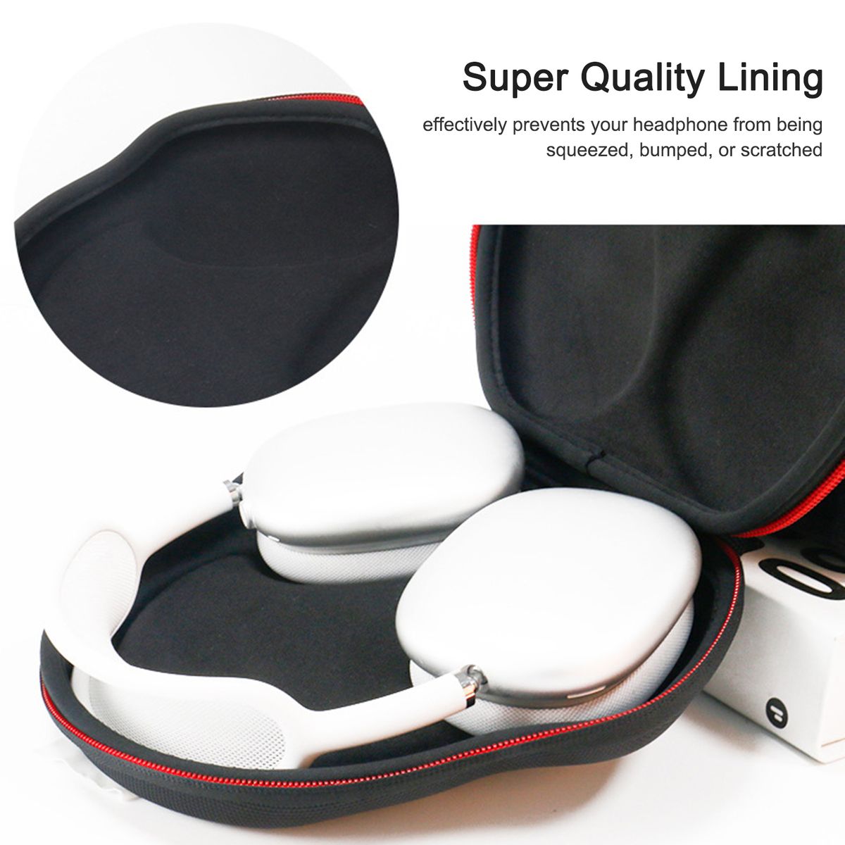 Earphone Storage Case Waterproof Portable Headphone Carrying