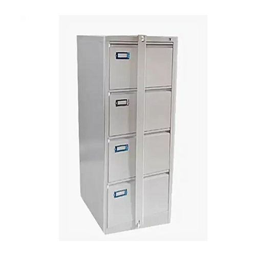 4-Drawers Metal Filling Cabinet With Bar & Key Lock
