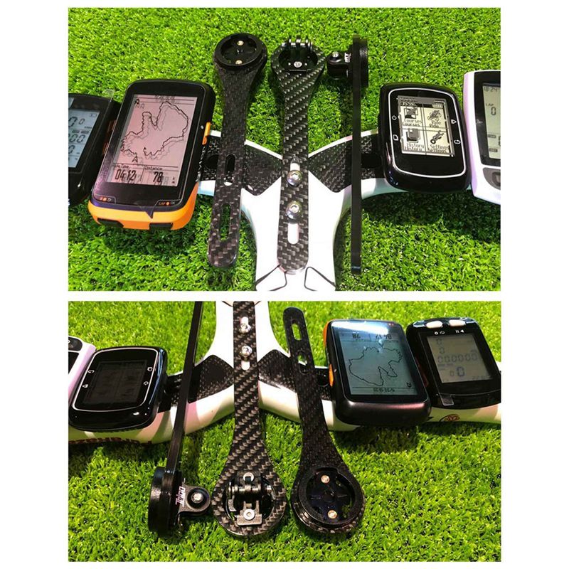 For VIRB or GoPro Carbon Fiber Integrated Handlebar