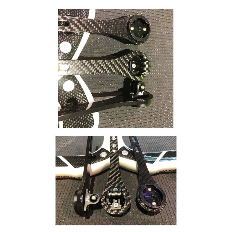 For VIRB or GoPro Carbon Fiber Integrated Handlebar