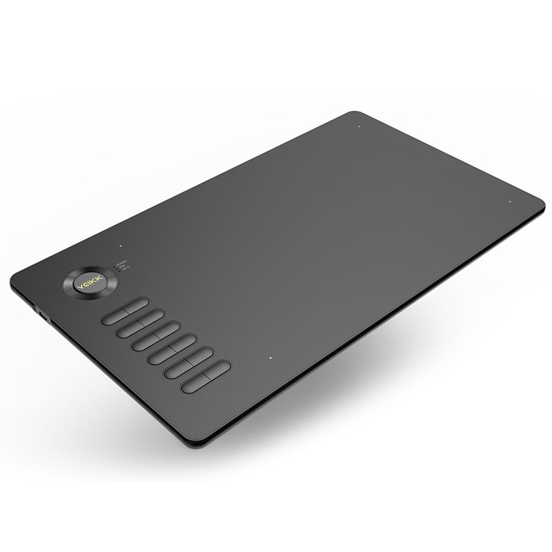 A15 10x6 Inch 5080 LPI Digital Writing Tablet - Black