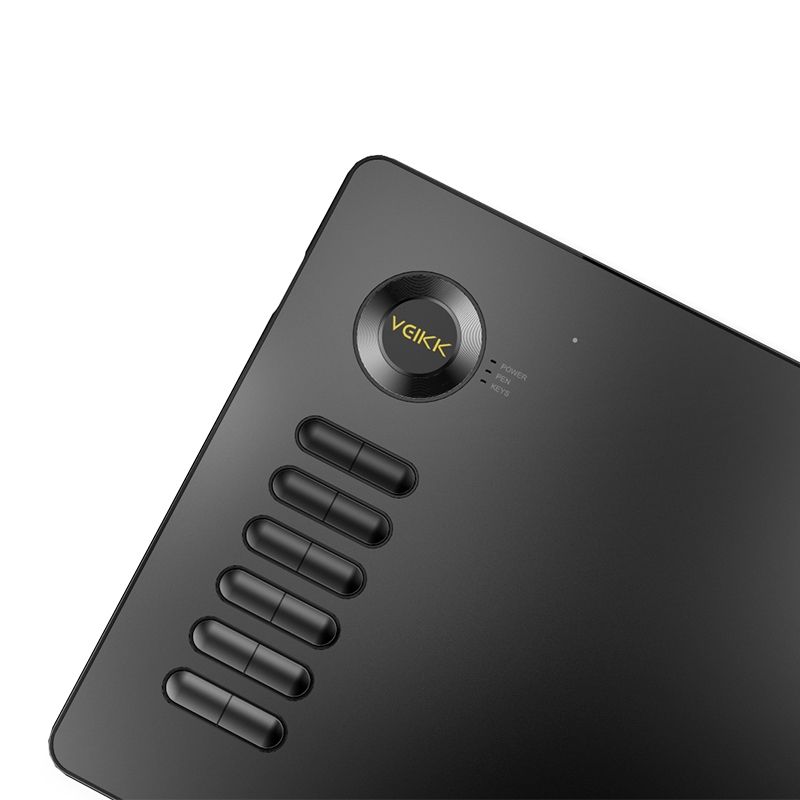A15 10x6 Inch 5080 LPI Digital Writing Tablet - Black