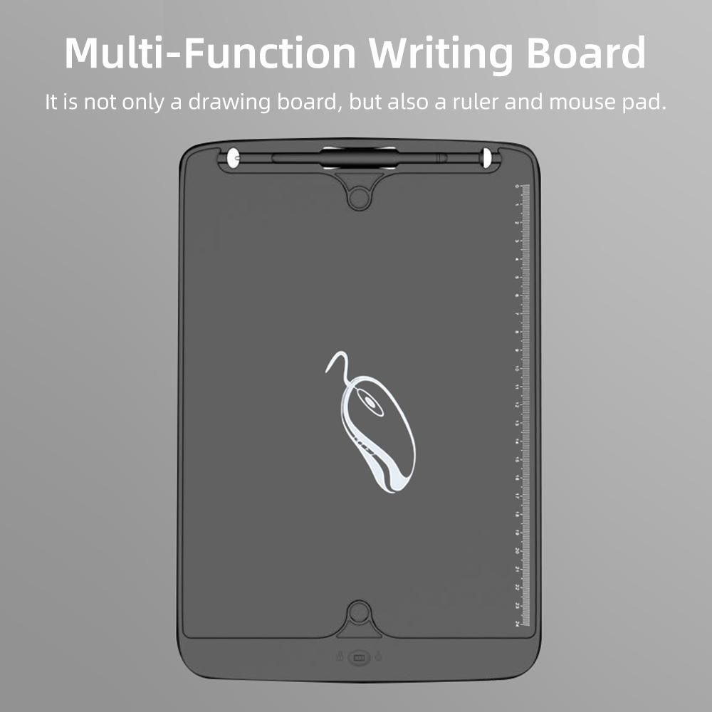 12 Inch LCD Writing Tablet Electronic Digital Drawing Board Ultra-Thin Writing Pad Split Screen One-Click Erase with Lock Button Gift for Children Adults Home Office School