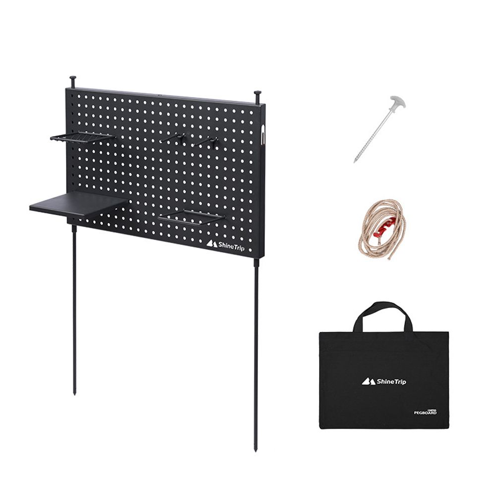 Multifunctional Camping Shelf Portable Hole Board Shelf