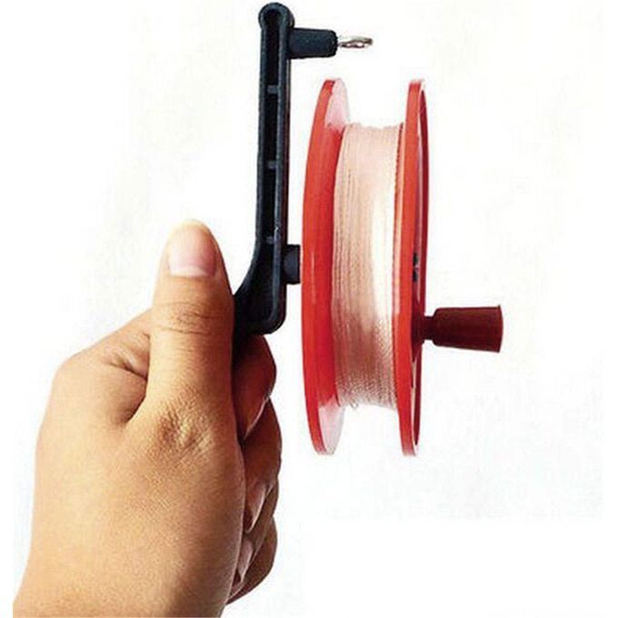Fire Wheel Kite Winder Reel Handle With   Twisted String Line Kids