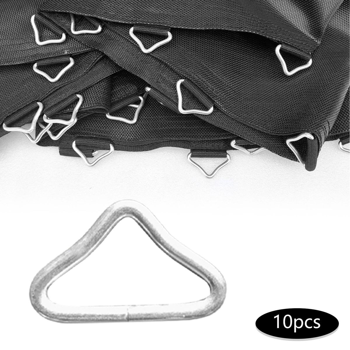 10 Pieces Triangle Buckle Accessories Spring 10PCS  ONLY