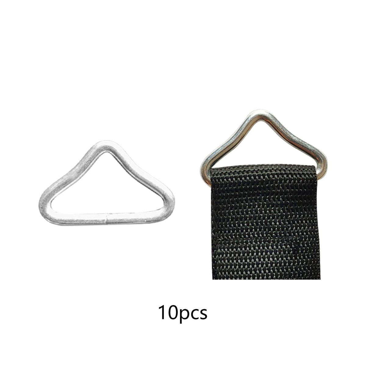 10 Pieces Triangle Buckle Accessories Spring 10PCS  ONLY