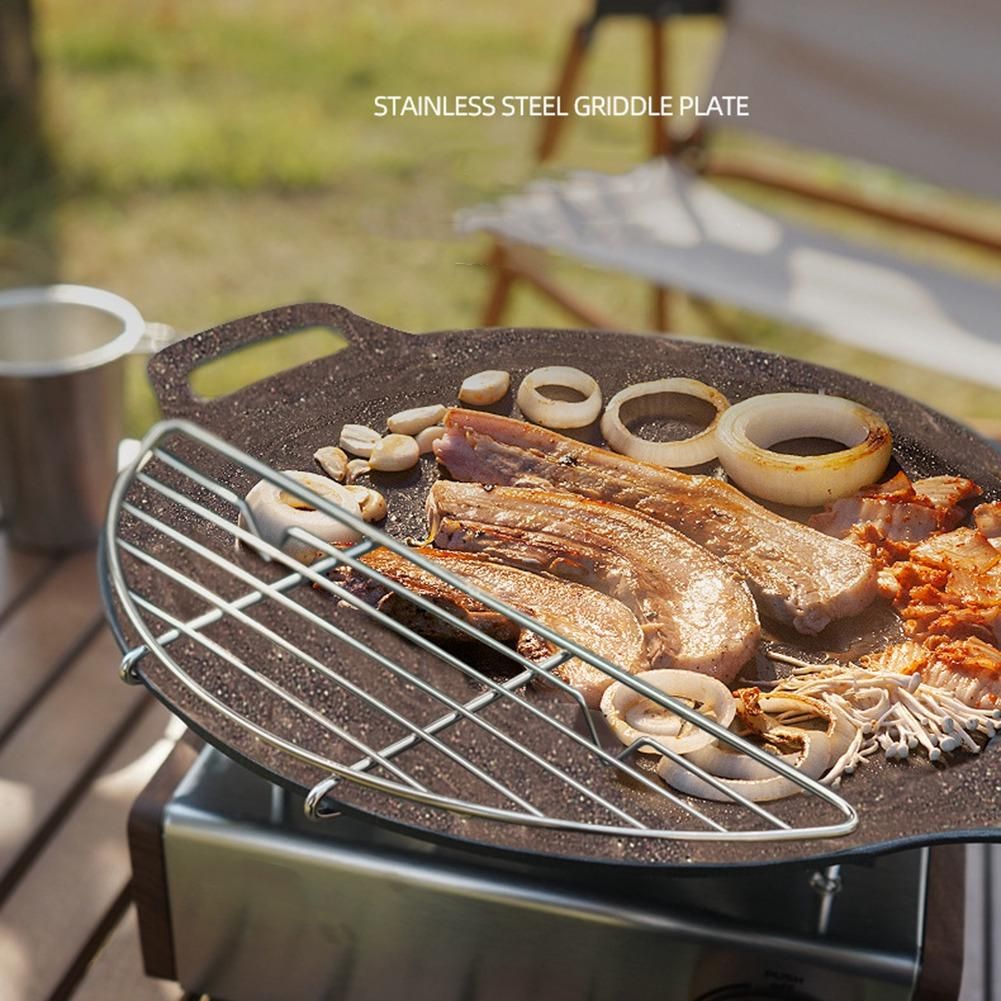 Outdoor Grill Mesh Steaming Rack 304 Stainless Steel
