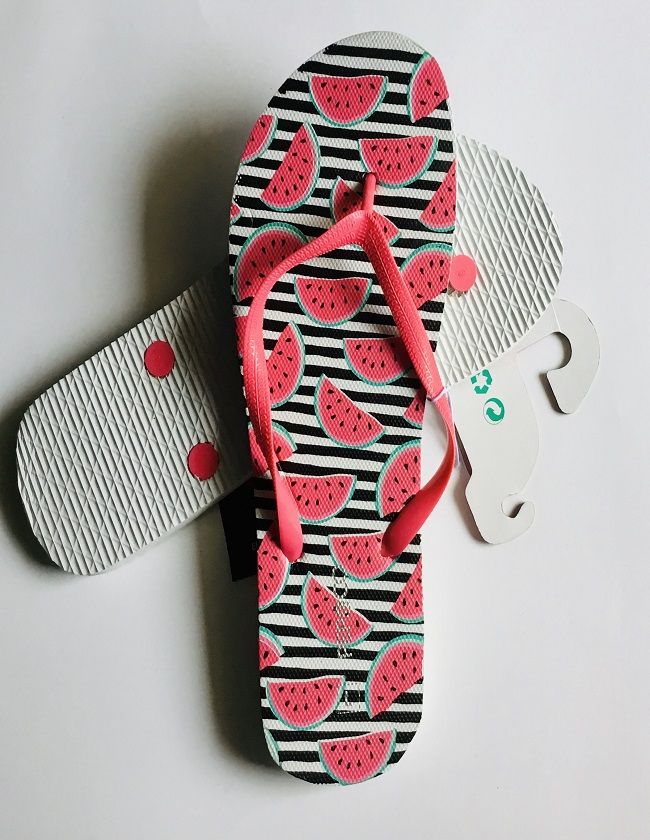 Berry Flip Flops