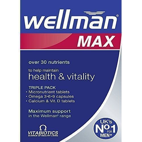Wellman Max Capsules - Pack Of 84