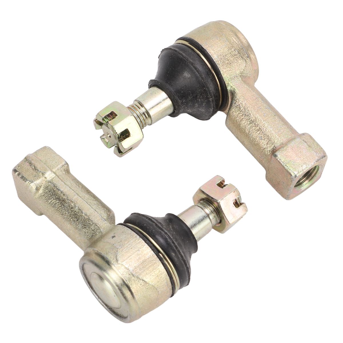 1 Pair M12xM10 Tie Rod Ends Rustproof Ball Joints