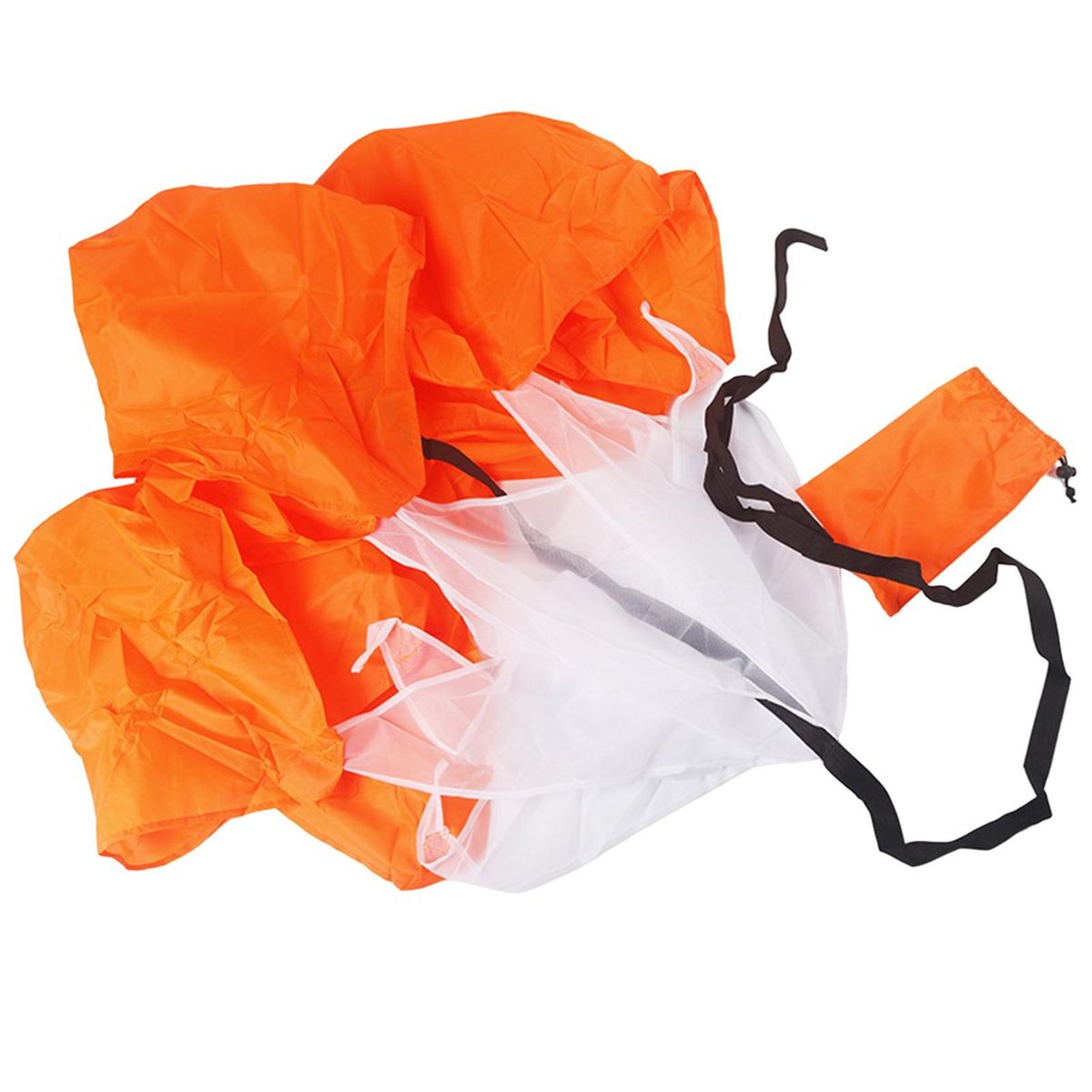 Drag Umbrella Soccer Speed Strength Parachute Dark Orange