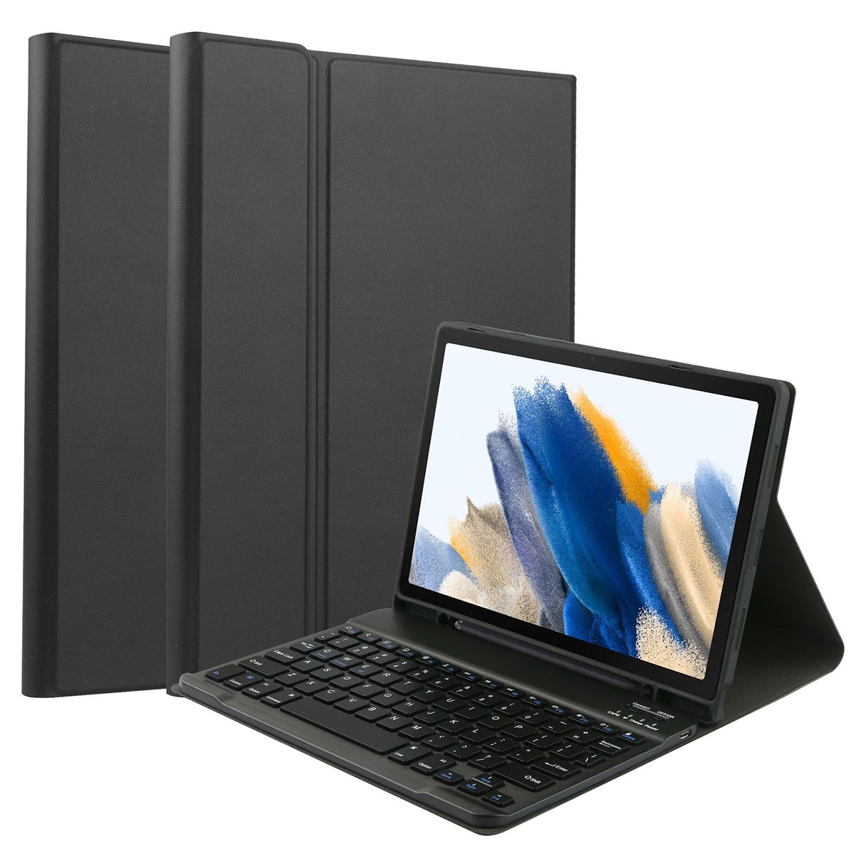 Detachable Tablet Protective Case With BT Keyboard Pen Slot