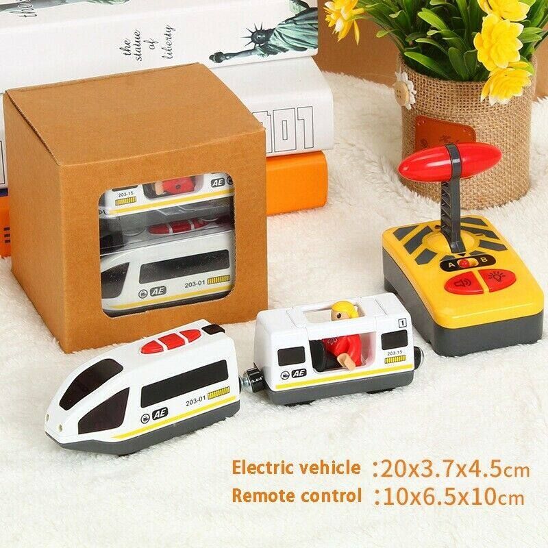 Electric High-speed Rail Train Track Small Train Compatible Toy For Kids Children