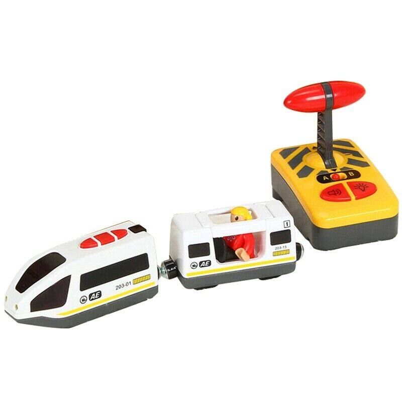 Electric High-speed Rail Train Track Small Train Compatible Toy For Kids Children