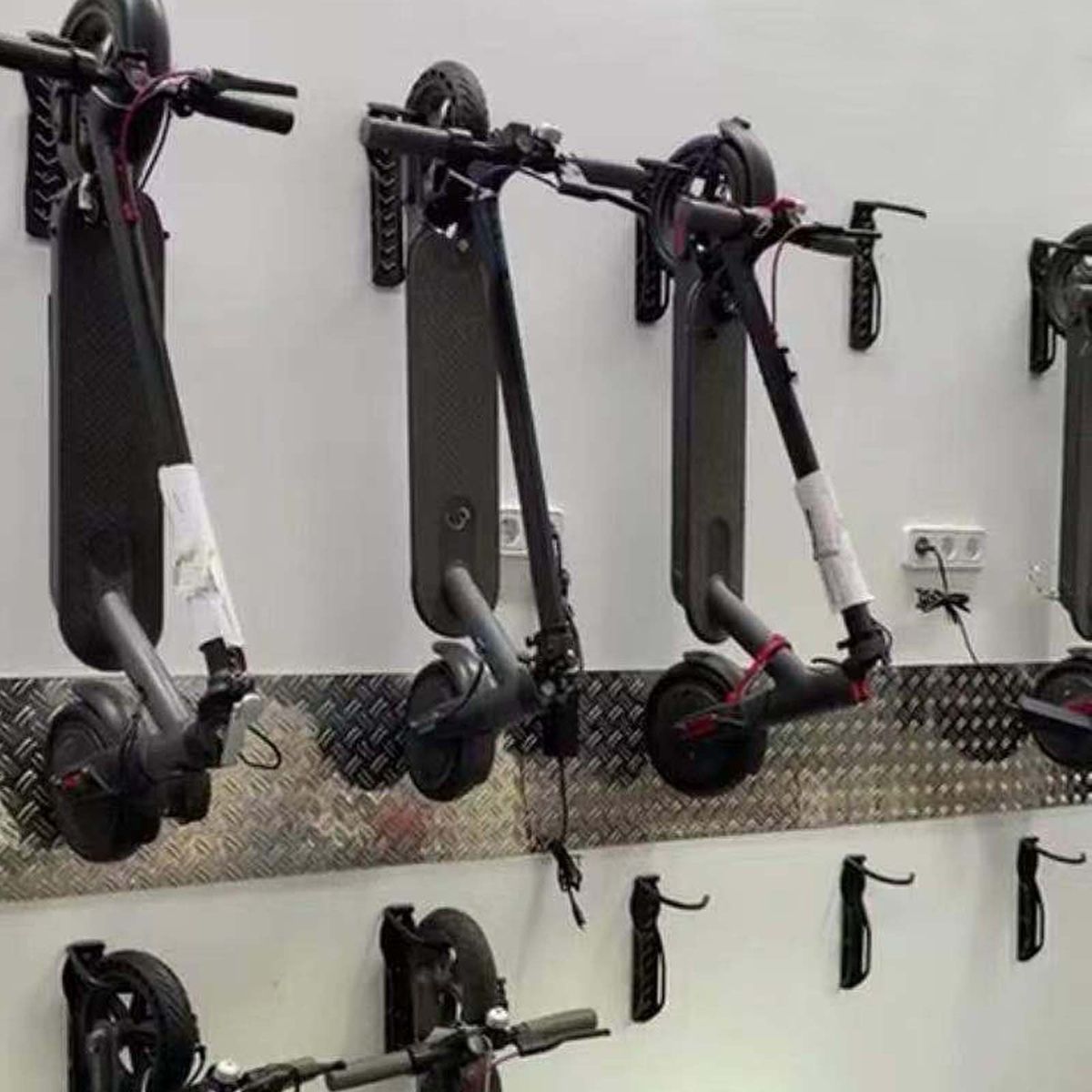 Electric Scooter Wall Mounted Bracket Wall Mounted Storage