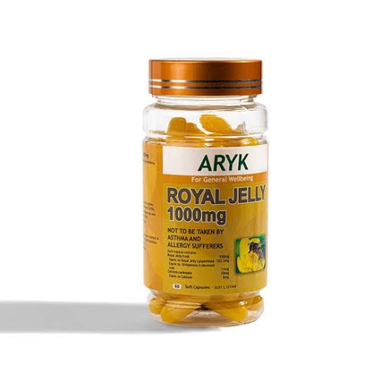 Aryk Royal Jelly Supplement Capsules