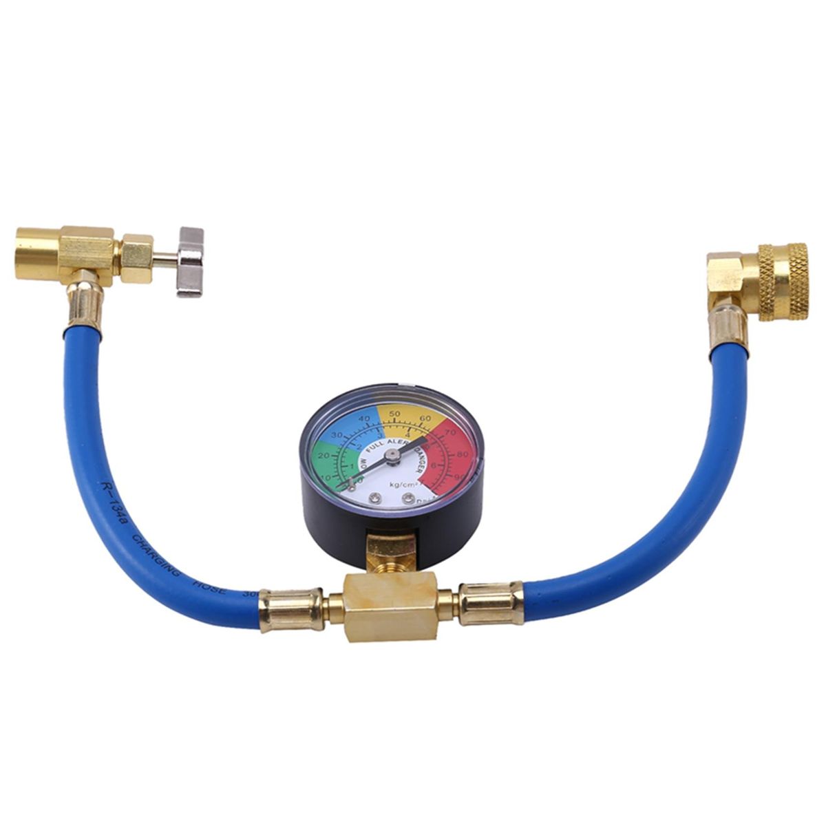 R134A Car Ac Refrigerant Charge Hose Kit Recharge Hose With