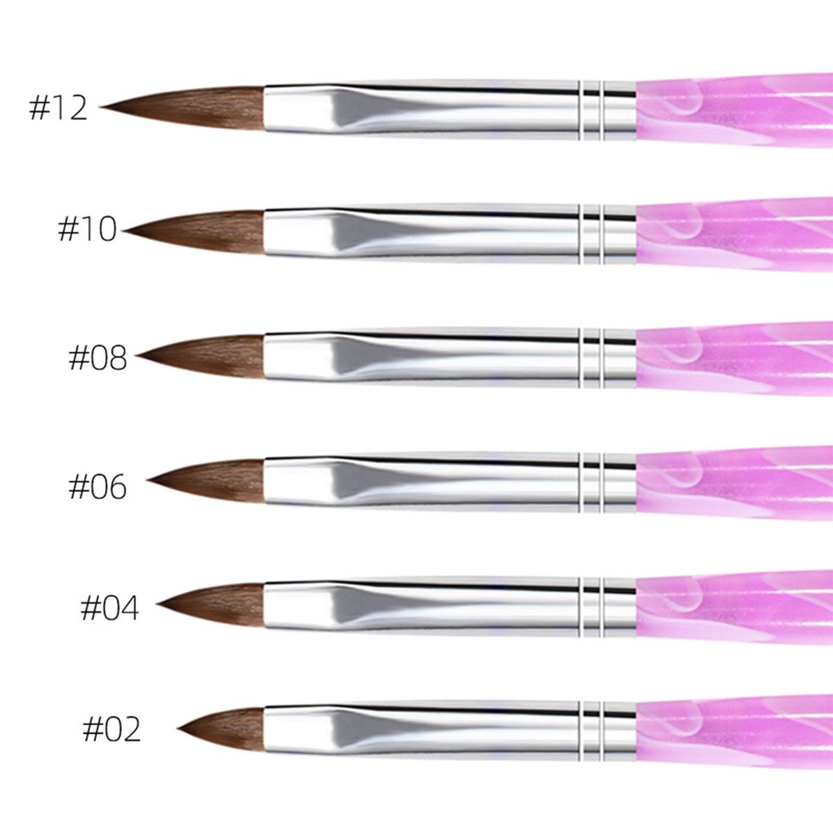 Nail Art Pen Brushes Set Mixed Nail Tools Acrylic Nail Brush