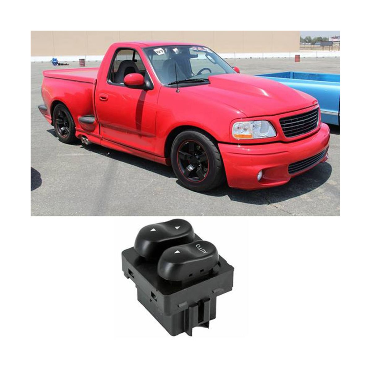Car Master Power Window Switch XL3Z-14529-AA F65Z14529AAB for Ford F150 1999-2002 F250 F350 1999-2000 Lobo 2001-2002