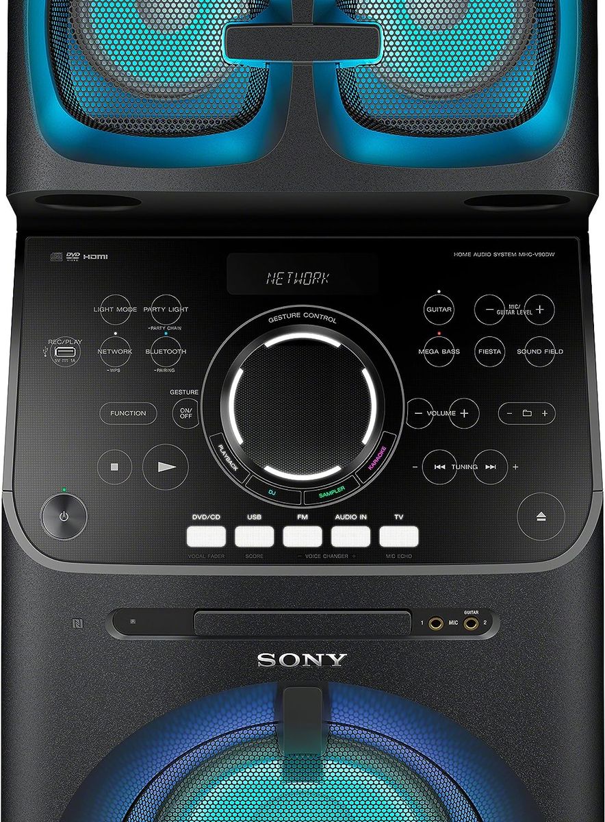 MHC-V90DW, High Power Party Speaker. All-in-One Music