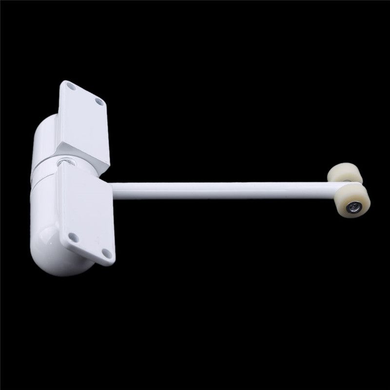 1 Set White Mounted Automatic Door Closer Door Door Closers