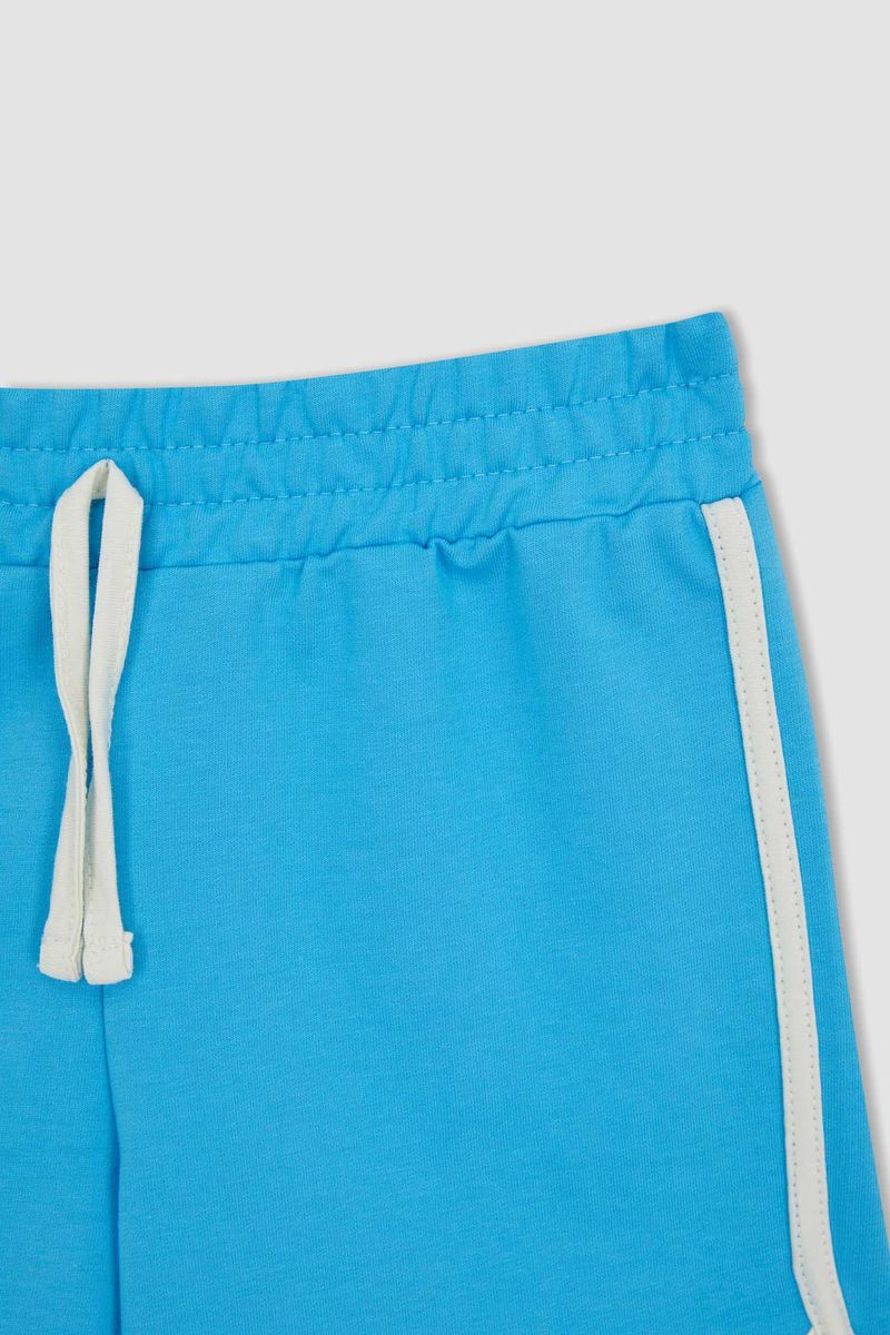 Girl Casual Knitted Short - Turquoise