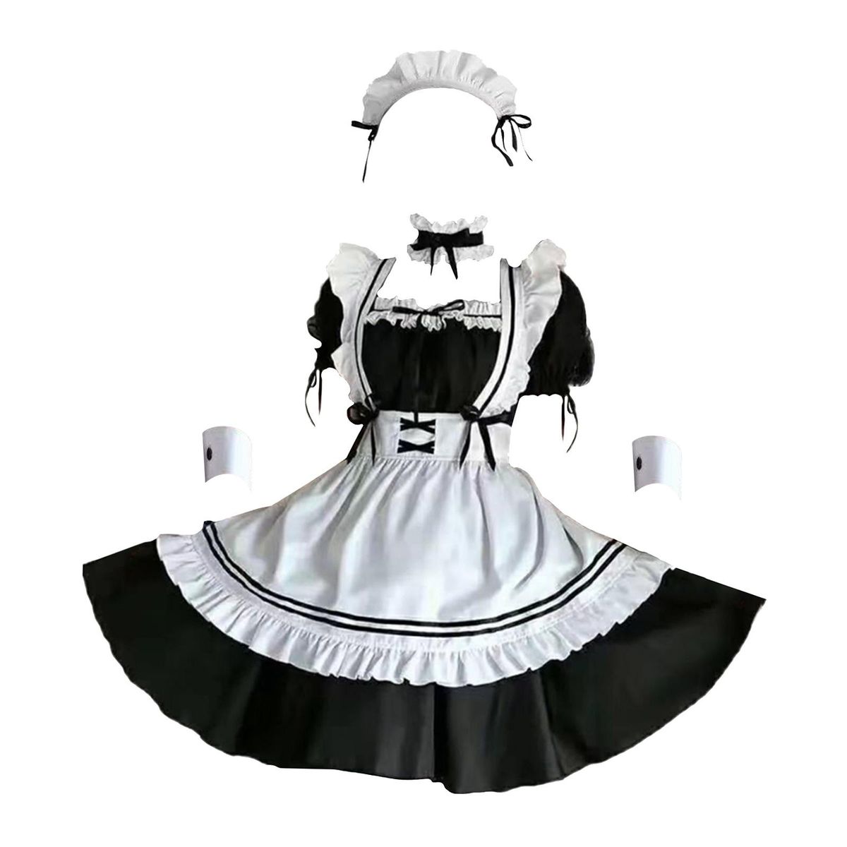 Maid Costume Japanese Anime Maid Dresses With Apron