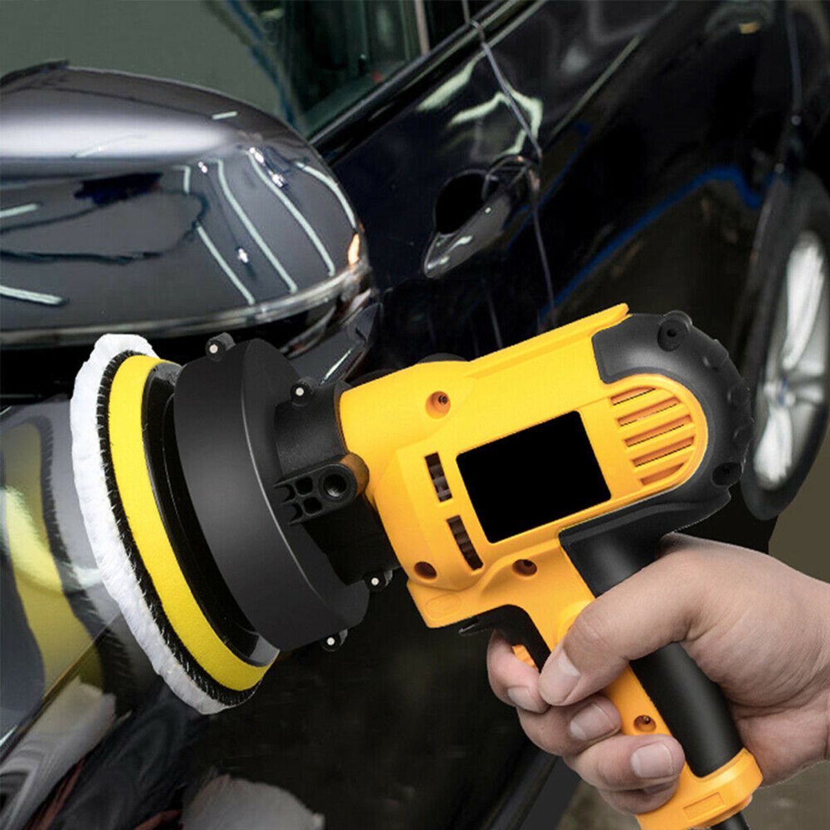 14Pcs Rotary Car Polisher 600W Buffer Sander Polishing