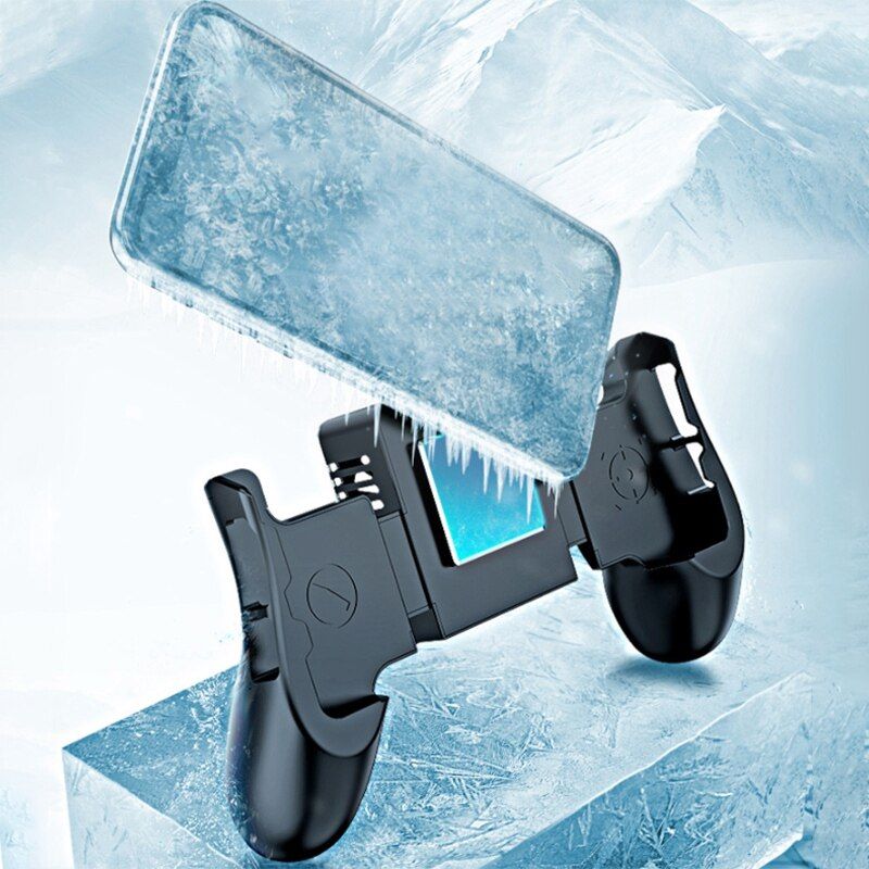 Mobile Phone Cooler Handle Semiconductor Cooling Fan Holder For Iphone Xs Max Xs XR Mobile Radiator Gamepad Controller