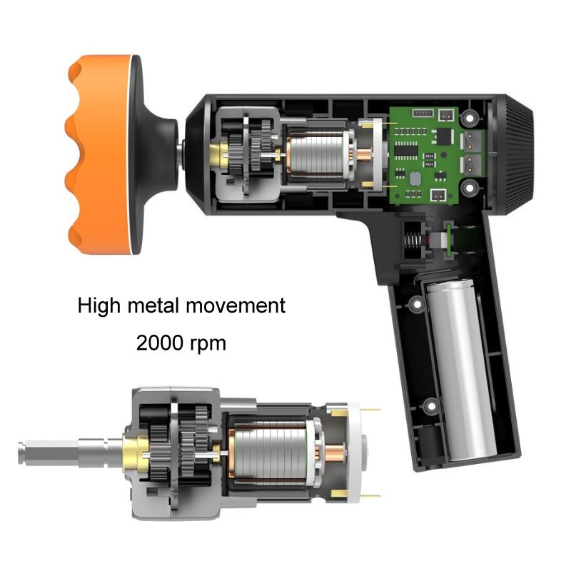 Wireless Digital Display Electric Car Polishing Hine