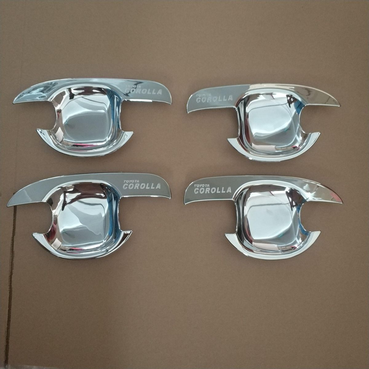 2001 2002 2003 2005 2006 2007 For Toyota Corolla New Car ABS Chrome Accessories Plated Door Handle Bowl Cover Trim Paste Style