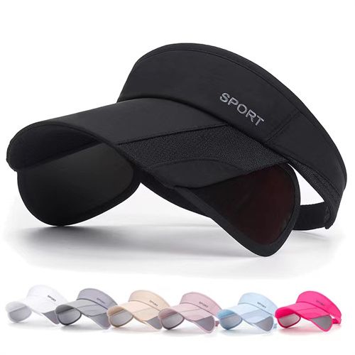 Sun Visor Hat Bicycle Sun Hat Outdoor Sports Hat With Retractable Side Sun Visor