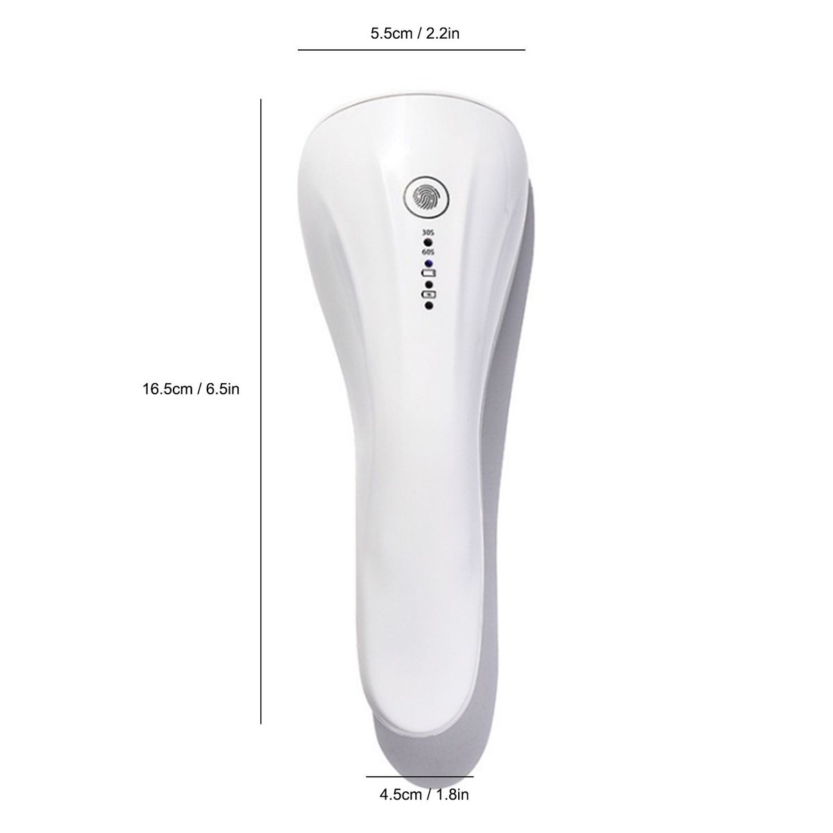 Handheld Nail Lamp Mini UV LED Nail Dryer 2 Timer Setting Quick-drying Rechargeable Manicure Lamp Nail Art Tool